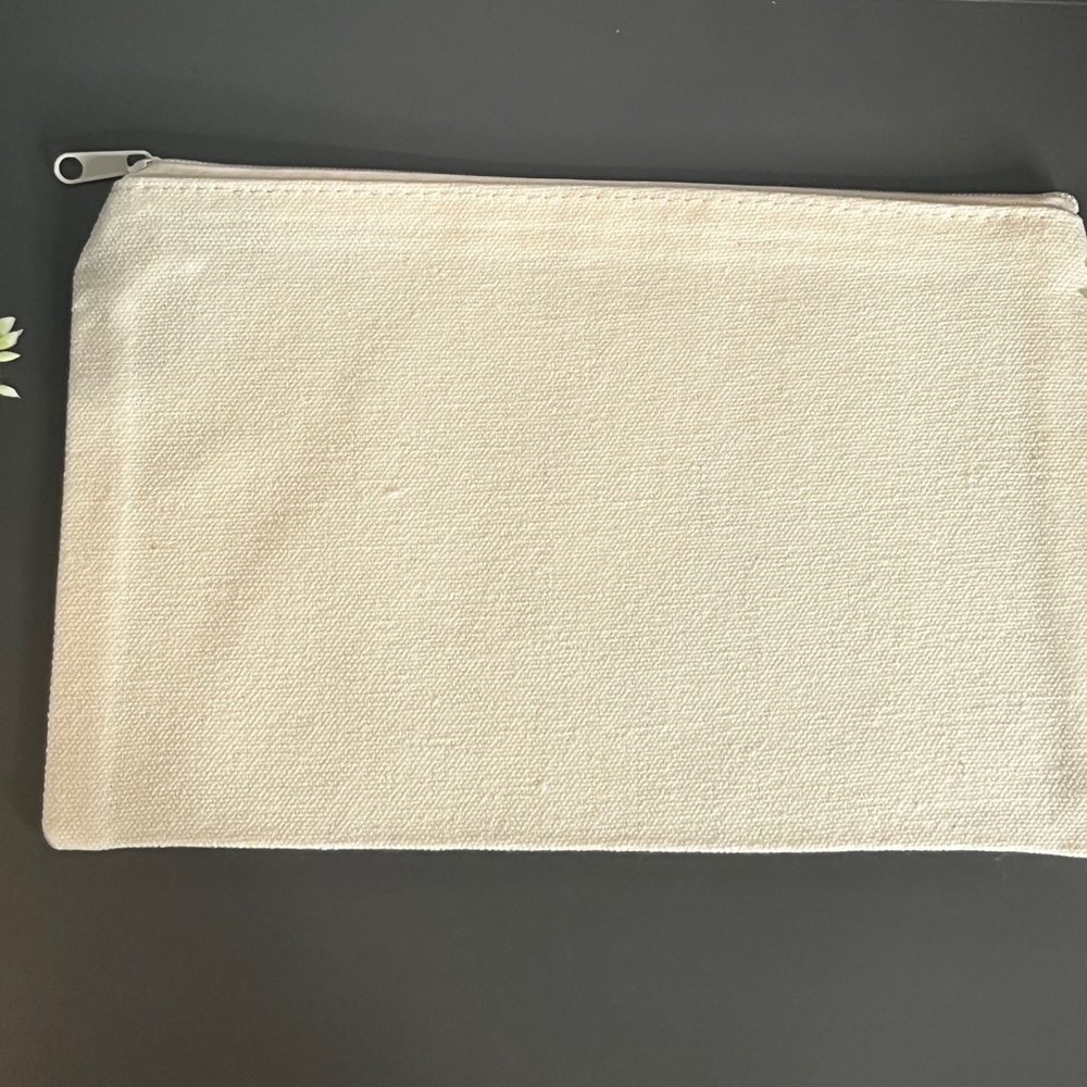 Canvas Makeup Bag - Picture 2 of 2